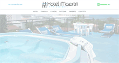 Desktop Screenshot of hotelmaestri.com